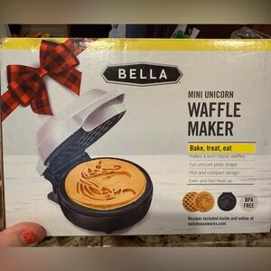BELLA Mini Unicorn Waffle Maker